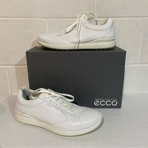 ECCO Golf Biom Hybrid Original Men's Leather Shoe EU 45/US 11-11.5 White #131654